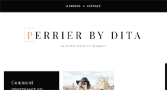 Desktop Screenshot of perrierbydita.com